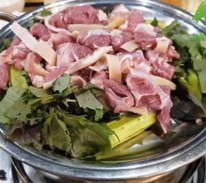 Heo Rừng hấp Tía Tô